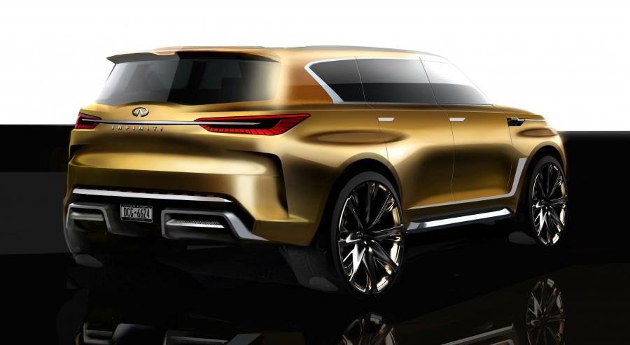  Infiniti QX80 Monograph Concept 2017 года  (фото 12 из 34)
